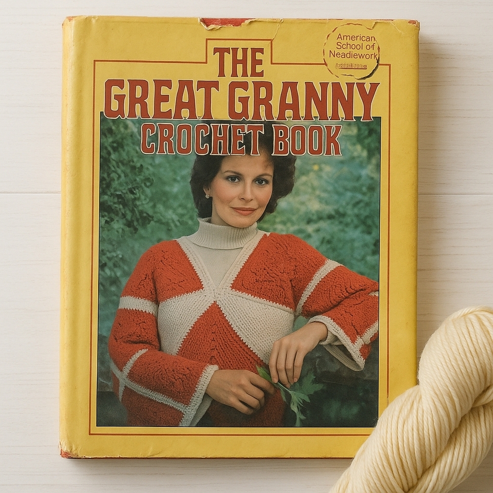 1979 Vintage Granny Crochet Pattern Book